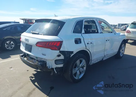 2018 Audi Q5 2.0T Premium/2.0T Tech Premium z USA, uszkodzony, nr VIN WA1BNAFY8J2222198